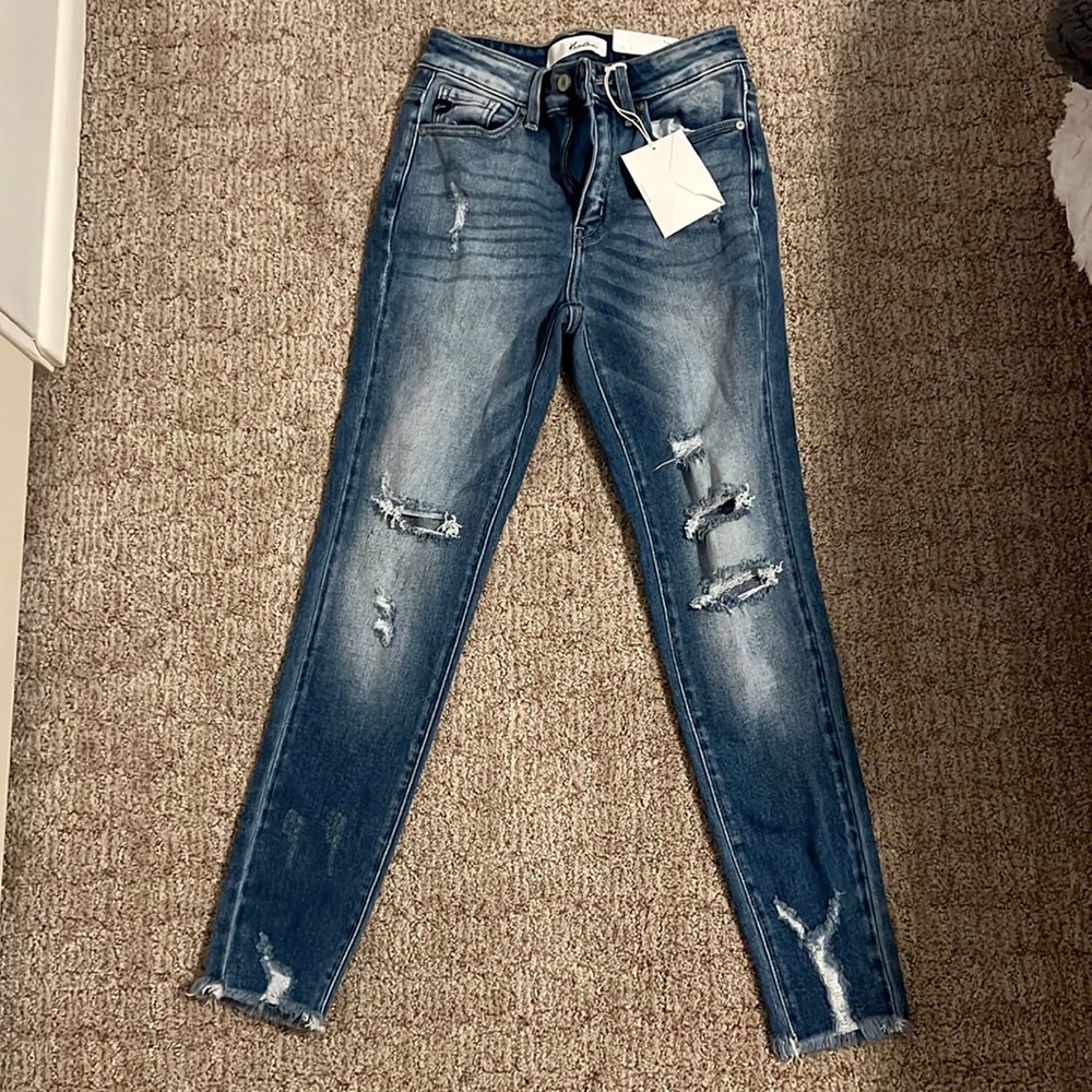 KanCan skinny distressed jeans